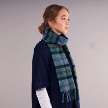 Load image into Gallery viewer, MacLeod of Harris Ancient Tartan Brushed Lambswool Scarf