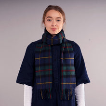 Load image into Gallery viewer, MacLeod of Harris Modern Tartan Brushed Lambswool Scarf