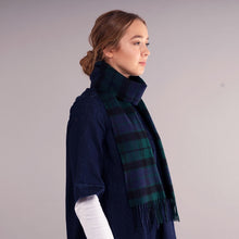 Load image into Gallery viewer, MacKay Modern Tartan Brushed Lambswool Scarf