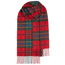 Load image into Gallery viewer, MacLean of Duart Modern Tartan Brushed Lambswool Scarf