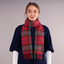 Load image into Gallery viewer, MacLean of Duart Weathered Tartan Brushed Lambswool Scarf
