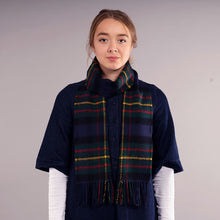 Load image into Gallery viewer, MacLaren Modern Tartan Brushed Lambswool Scarf
