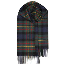 Load image into Gallery viewer, MacLaren Modern Tartan Brushed Lambswool Scarf