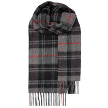 Load image into Gallery viewer, Moffat Modern Tartan Brushed Lambswool Scarf