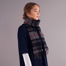 Load image into Gallery viewer, Moffat Modern Tartan Brushed Lambswool Scarf