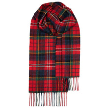 Load image into Gallery viewer, MacPherson Clan Modern Tartan Brushed Lambswool Scarf