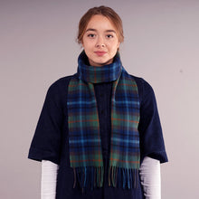 Load image into Gallery viewer, New York City Tartan Brushed Lambswool Scarf