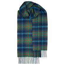 Load image into Gallery viewer, New York City Tartan Brushed Lambswool Scarf