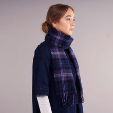 Load image into Gallery viewer, Scotland Forever Modern Tartan Brushed Lambswool Scarf