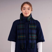 Load image into Gallery viewer, Smith Modern Tartan Brushed Lambswool Scarf