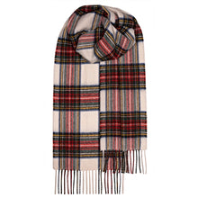 Load image into Gallery viewer, Stewart Dress Modern Tartan Brushed Lambswool Scarf