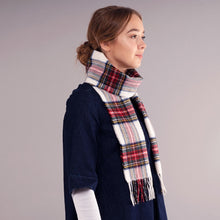 Load image into Gallery viewer, Stewart Dress Modern Tartan Brushed Lambswool Scarf