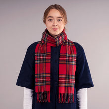 Load image into Gallery viewer, Stewart Royal Modern Tartan Brushed Lambswool Scarf