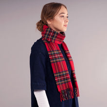 Load image into Gallery viewer, Stewart Royal Modern Tartan Brushed Lambswool Scarf