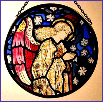 William Morris, Praying Angel Roundel