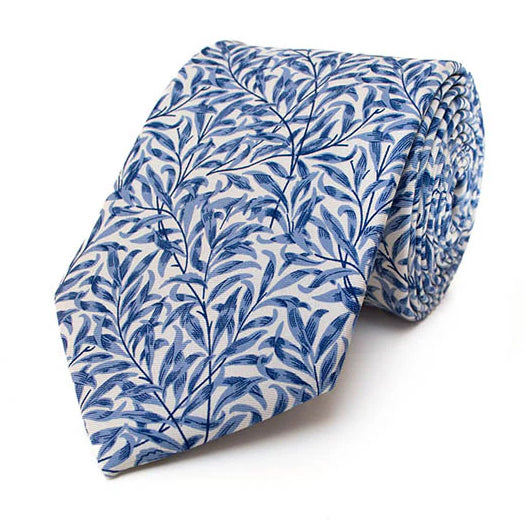 William Morris Willow Boughs Silk Tie