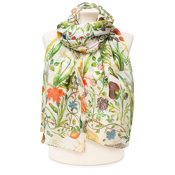 Album Amicorum Silk Chiffon Large Scarf