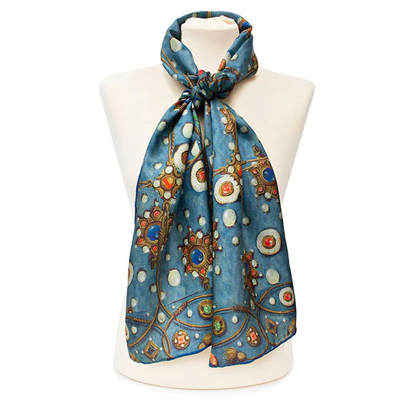 Tudor Jewels Habotai Silk Scarf