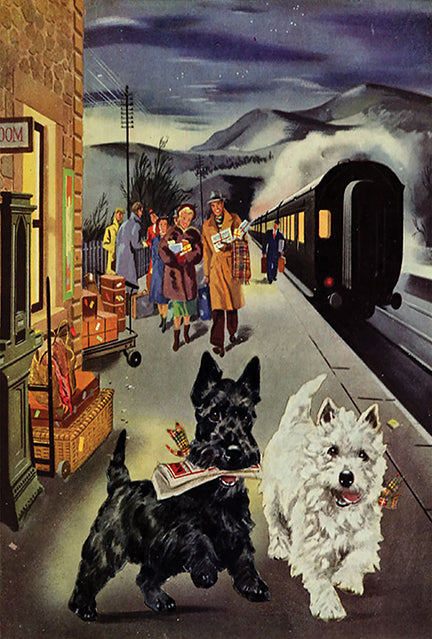 Home for The Holidays 1940s Poster