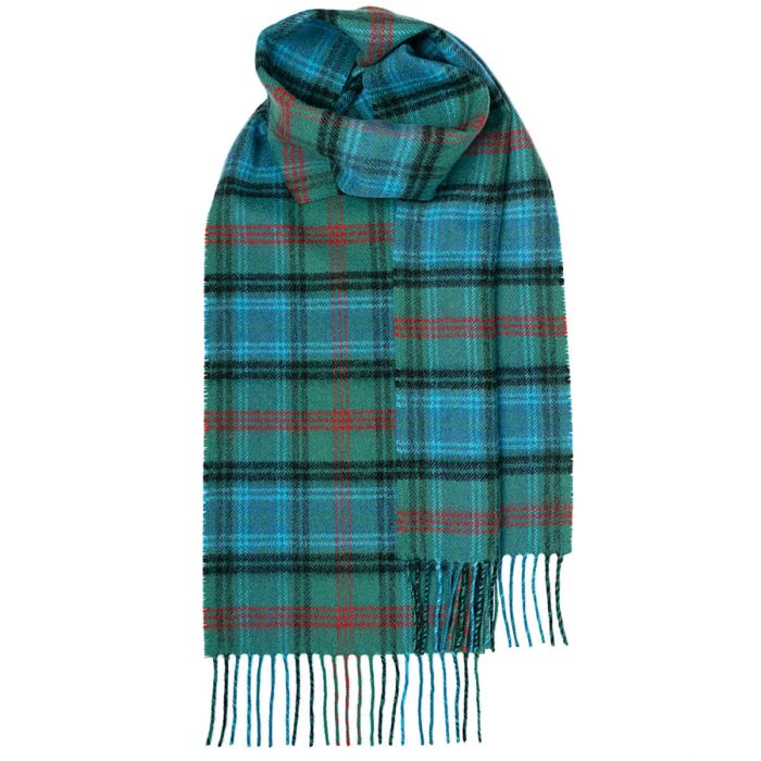 Lochcarron Hunting Ancient Tartan Brushed Lambswool Scarf