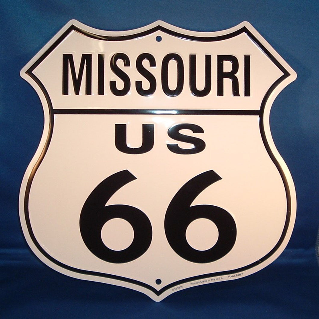 Missouri Rt 66 Metal Sign