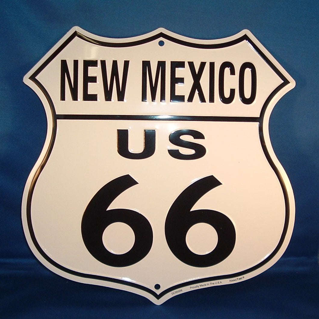 New Mexico Rt 66 Metal Sign