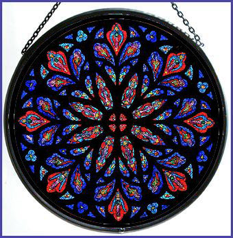 St Patrick's Cathedral, New York, Rose Window Roundel