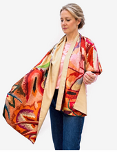 Load image into Gallery viewer, Guiguichon Poshmina Silk Stole
