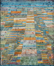 Load image into Gallery viewer, Paul Klee Roads Silk Tie
