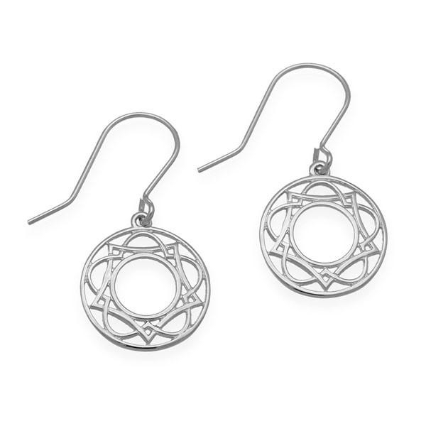Celtic Silver Earrings E1634