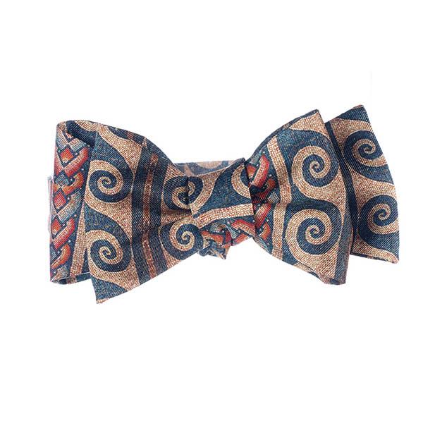 Roman Mosaic Bow Tie