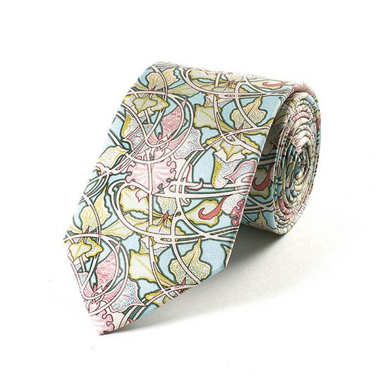 Mucha Garden Silk Tie