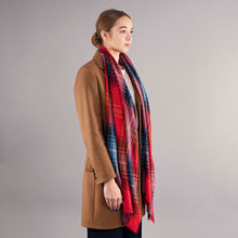 Load image into Gallery viewer, Lochcarron Ruby Alba Extra Fine Merino Wool Stole
