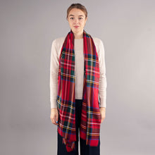 Load image into Gallery viewer, Stewart Royal Modern Alba Extra Fine Merino Wool Stole

