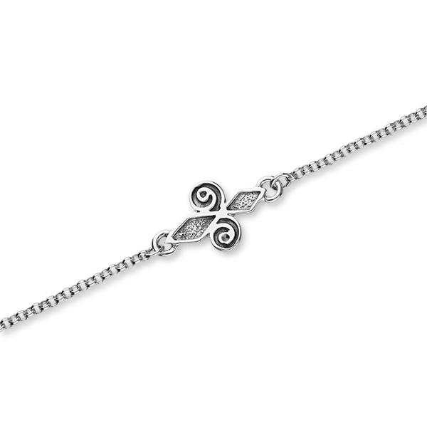 Orkney Traditional Silver Bracelet BL12