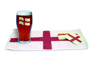 England Flag Pub Set