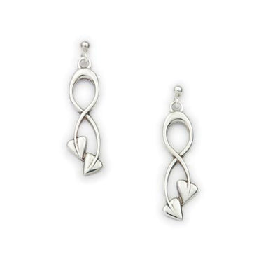 Archibald Knox Silver Earrings E1603