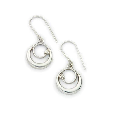 Archibald Knox Silver Earrings E1607