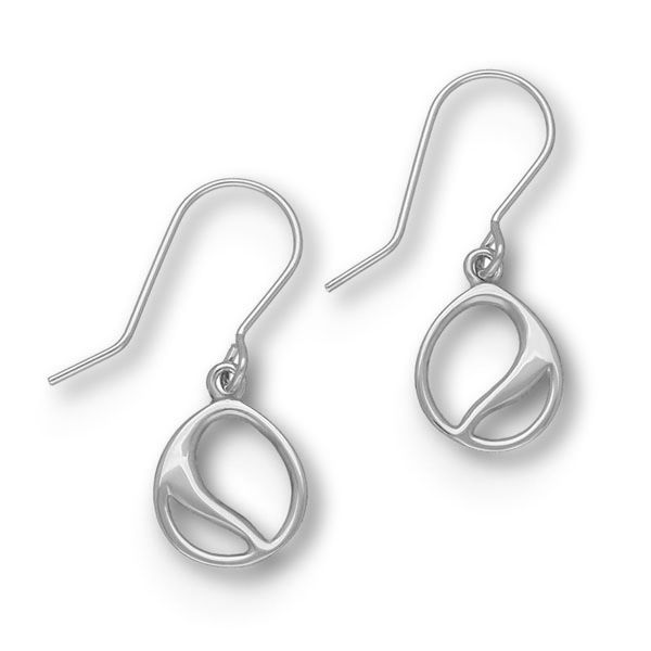 Flourish Silver Earrings E1649