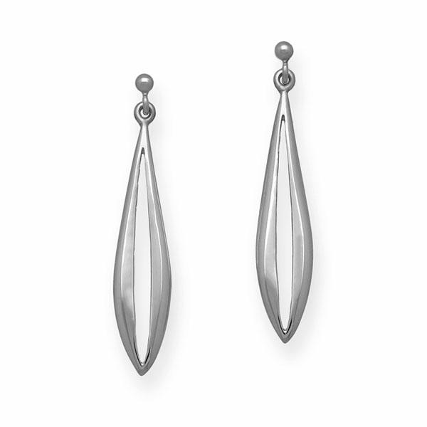 Simply Stylish Silver Earrings E213