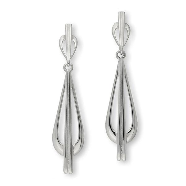 Charles Rennie Mackintosh Silver Earrings E266