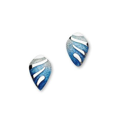Mirage Silver Earings, Waterfall