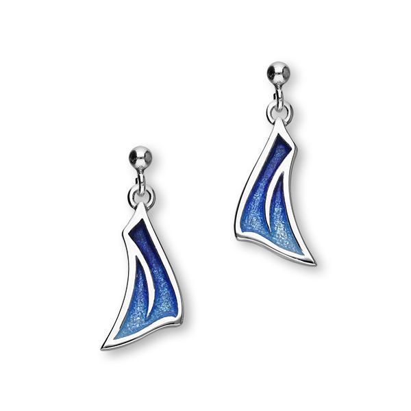 Sail Away Silver Earrings EE484