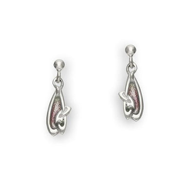 Archibald Knox Silver Earrings EE73