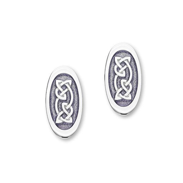 Celtic Silver Earrings EE528