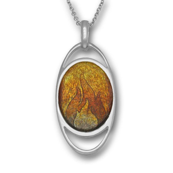 Elements Silver Pendant EP 387 Ember