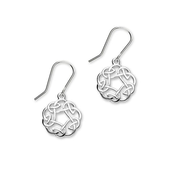 Celtic Silver Earrings E322