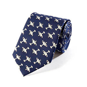 Spitfire Ii Silk Tie