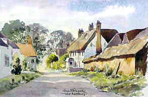 West Amesbury Devon Watercolour