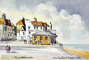 Deal, Seafront Kent Watercolour